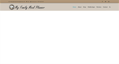 Desktop Screenshot of myfamilymealplanner.com